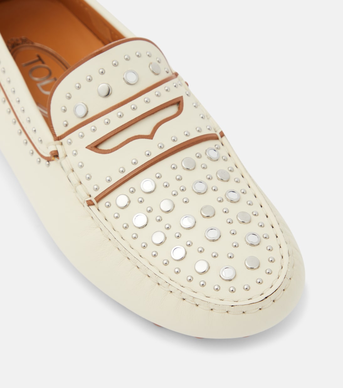 Verzierte Mokassins Gommino aus Leder | Tod's