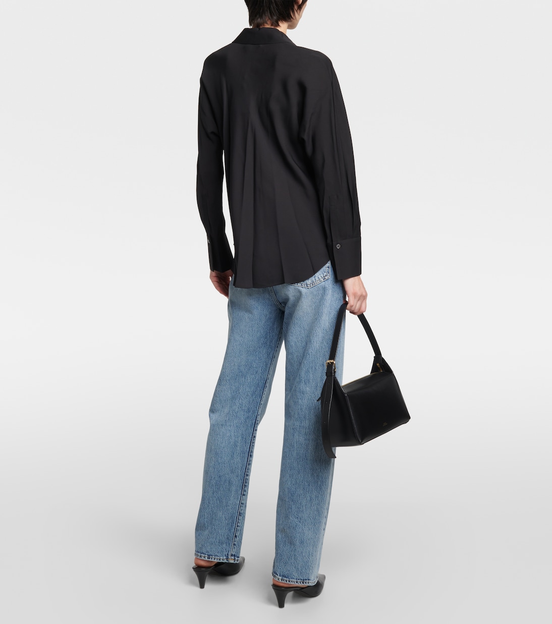 Bluse aus Seiden-Georgette | Vince