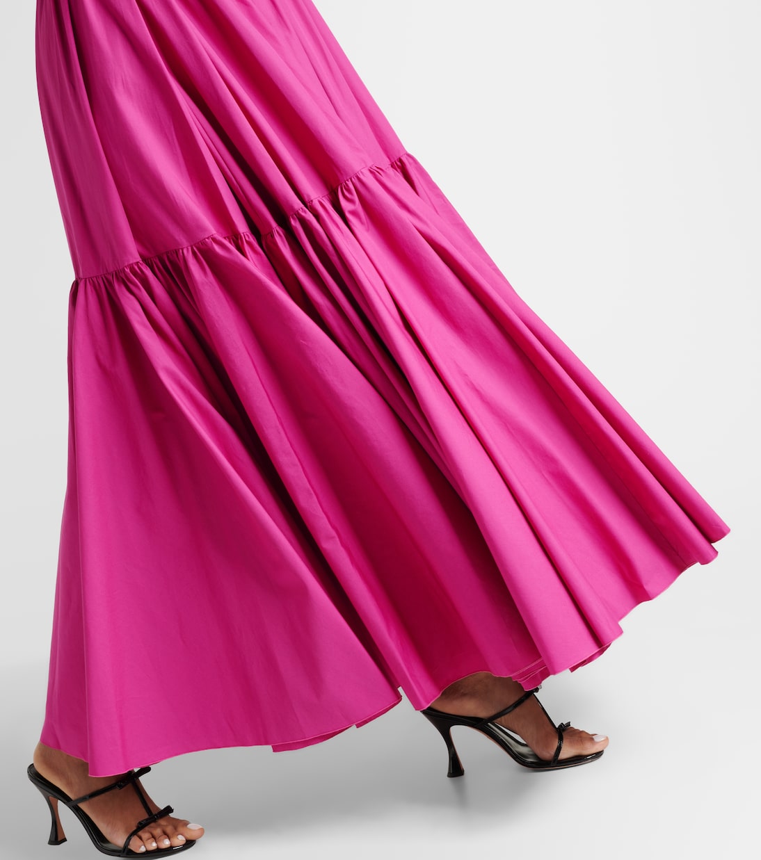 Abito lungo in popeline di cotone | Giambattista Valli