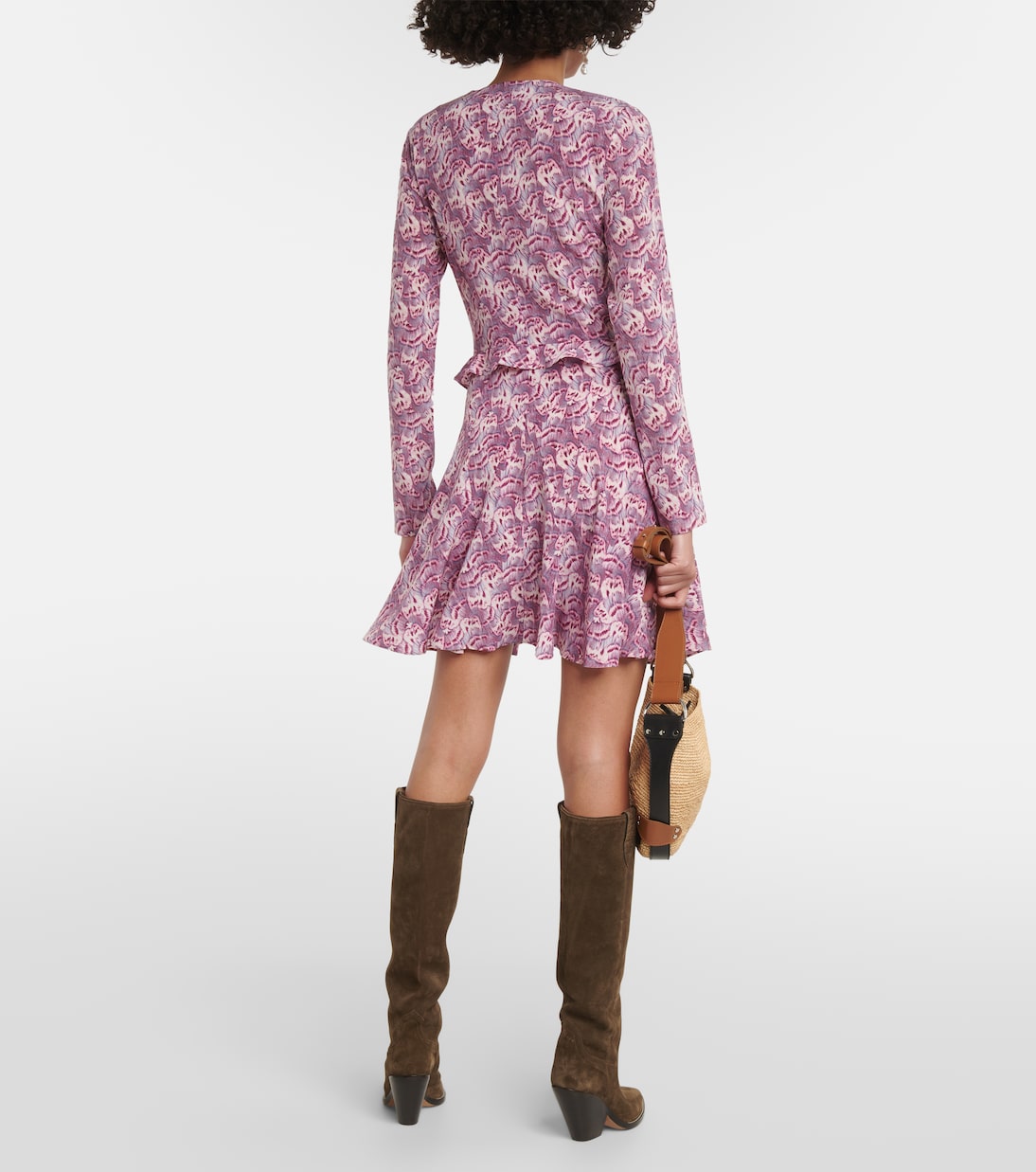 Usmara printed silk-blend minidress  | Isabel Marant