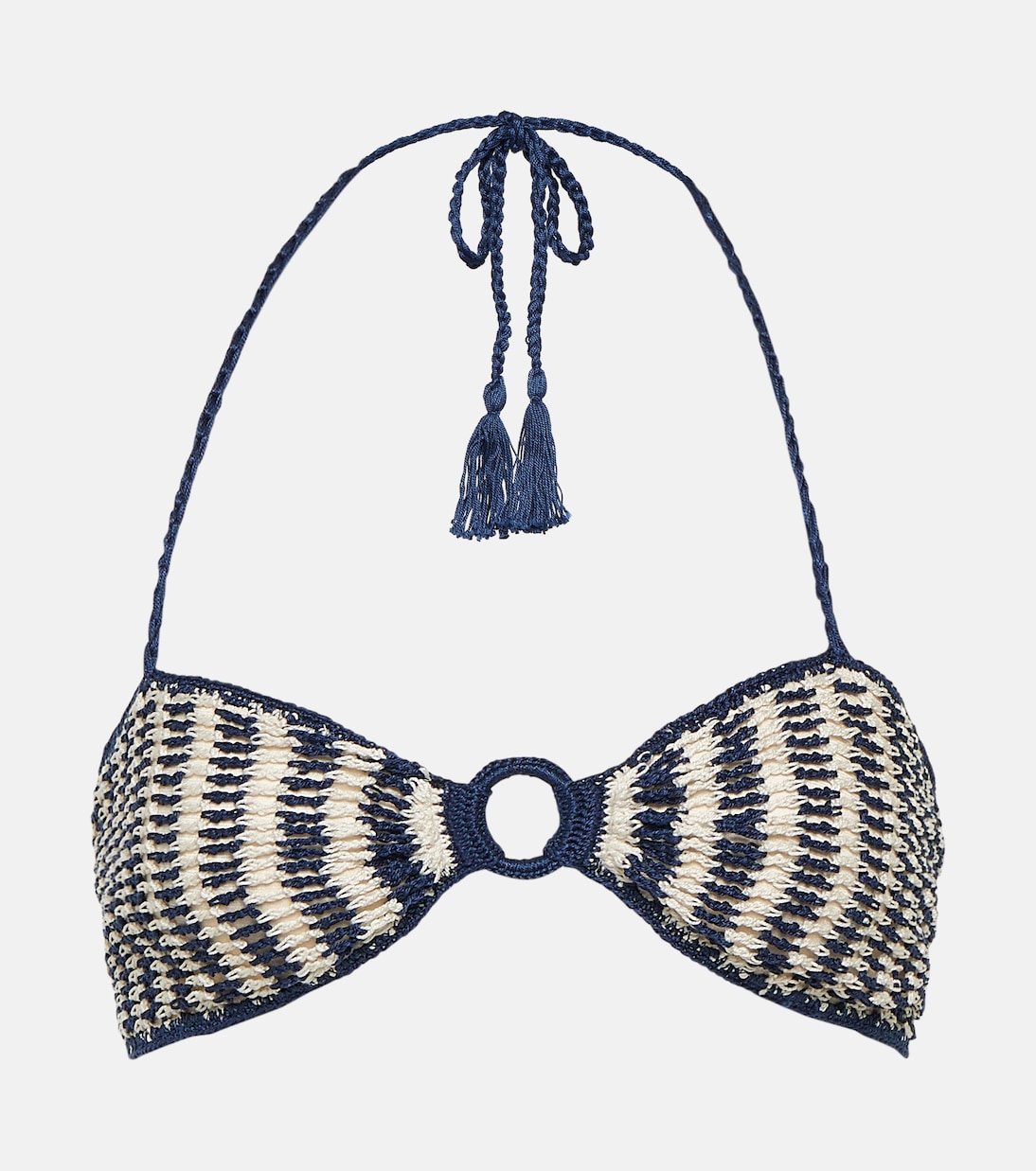 Top bikini in crochet di cotone | Anna Kosturova