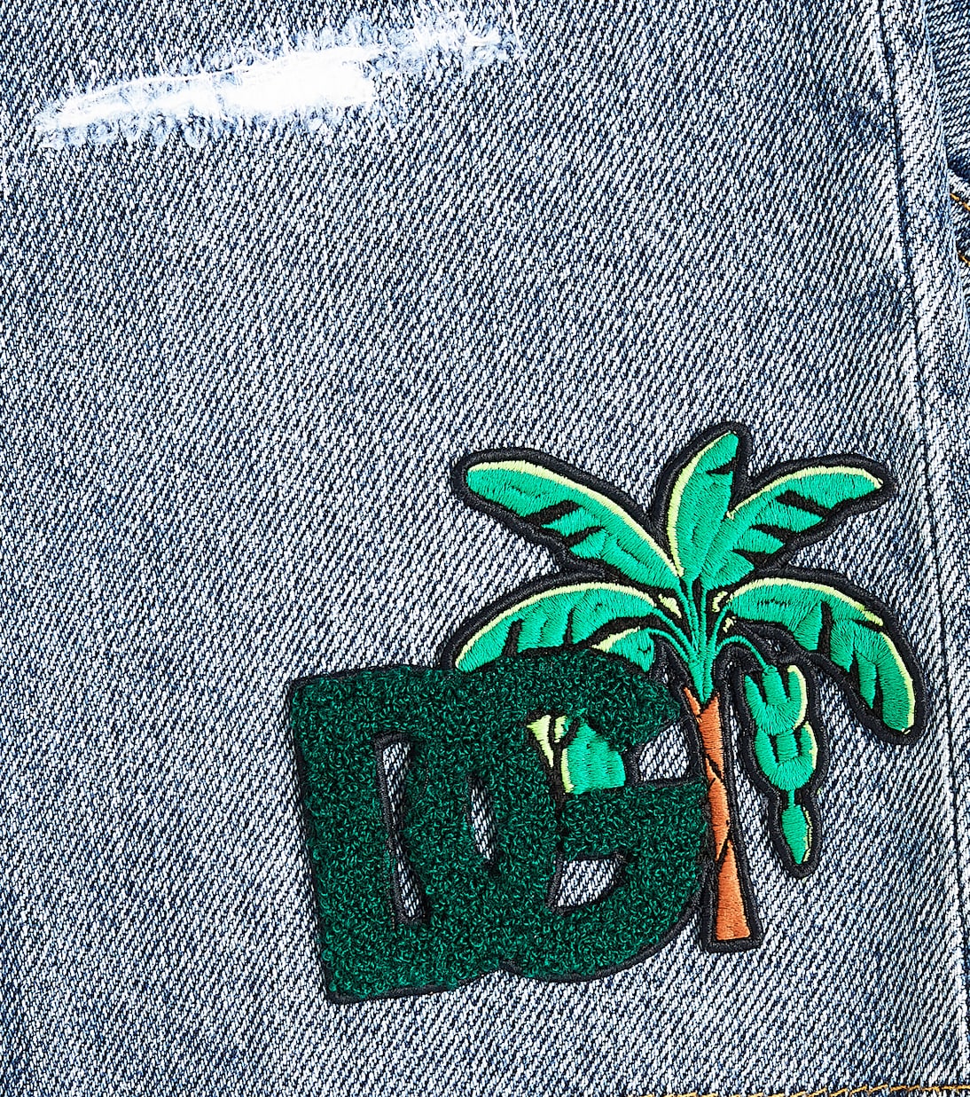 Shorts DG de denim | Dolce&Gabbana Kids