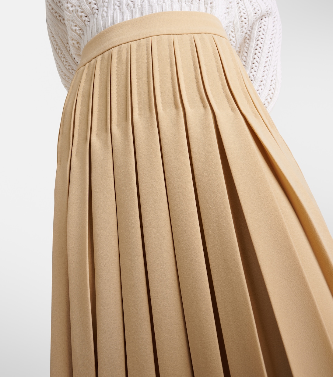 Luisa pleated midi skirt | Max Mara