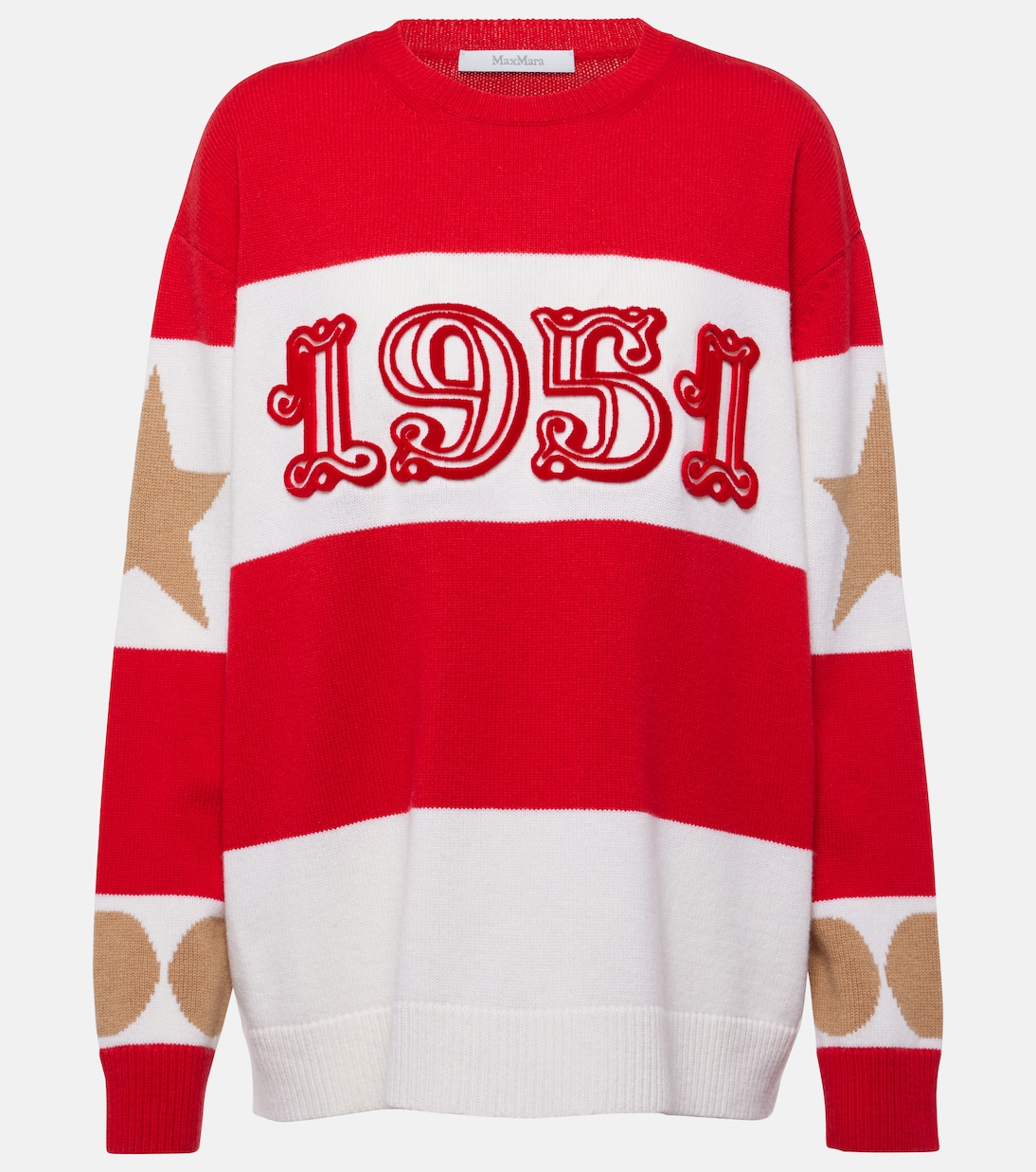 Dirce striped wool and cashmere sweater | Max Mara