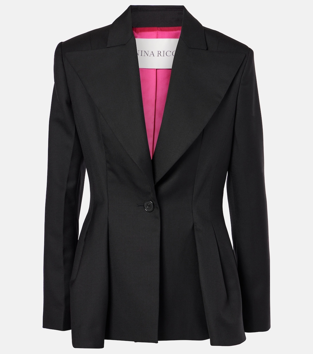 Wool gabardine blazer | Nina Ricci