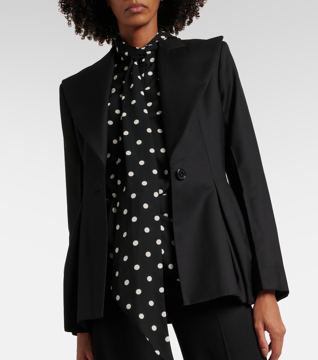 Wool gabardine blazer | Nina Ricci