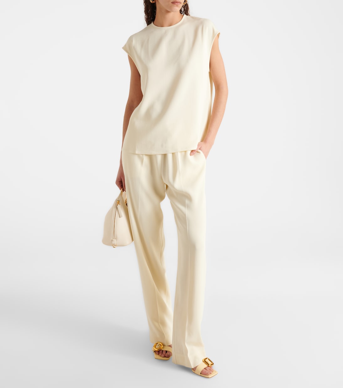 Top Dasha in crêpe | Asceno