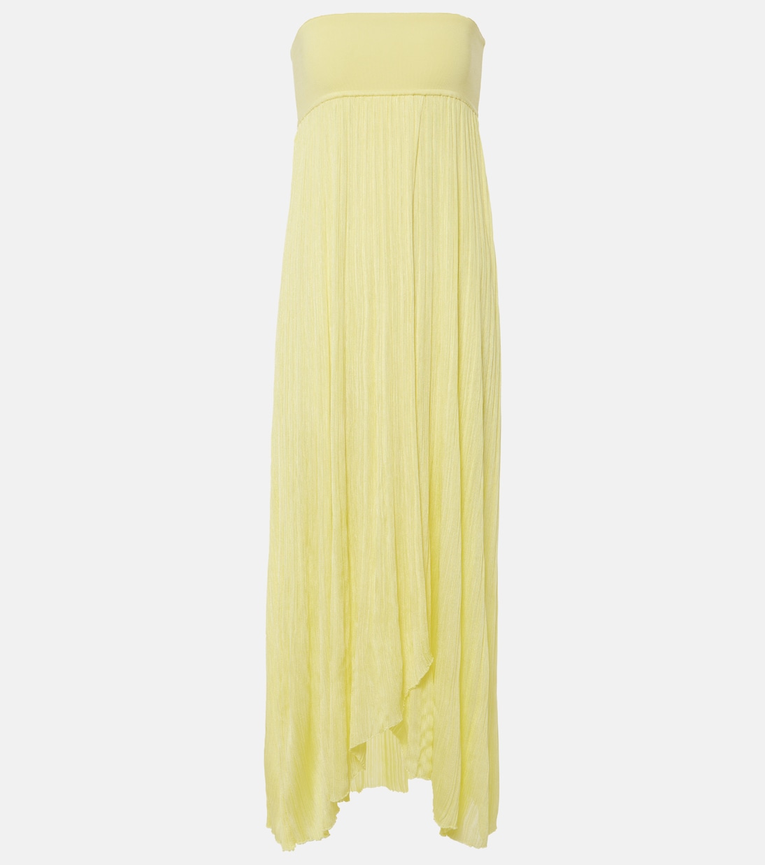 Abito bustier a pieghe | Alaïa