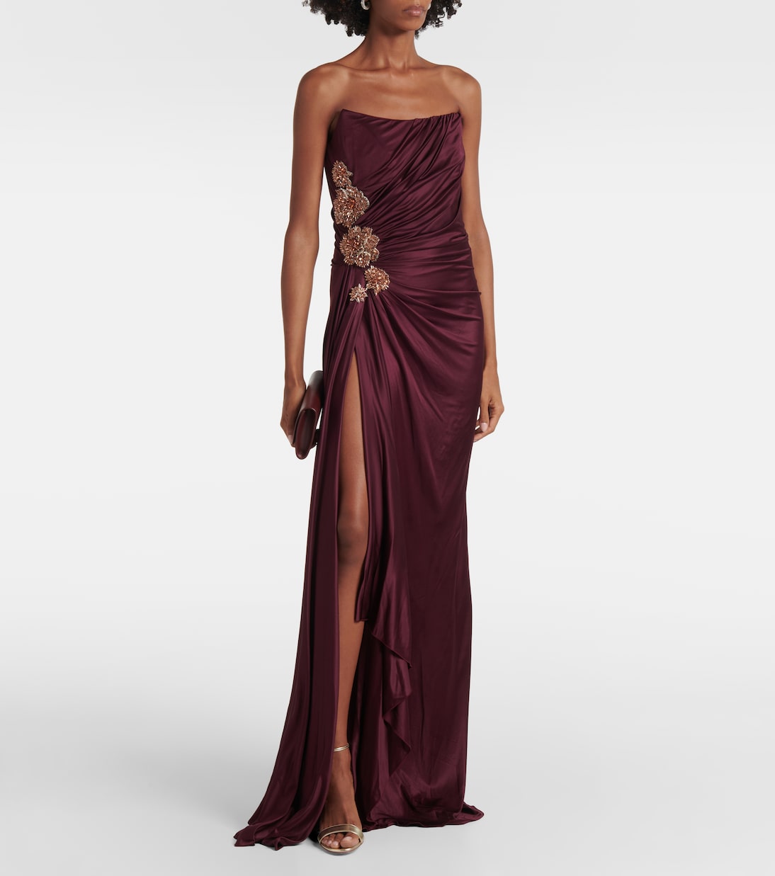 Robe longue Milia à ornements | Costarellos
