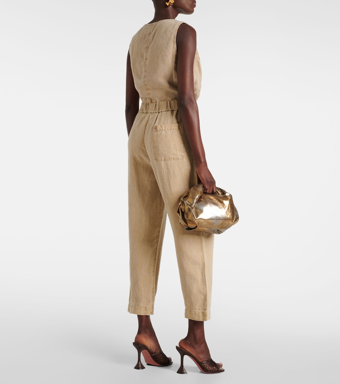 Pantaloni regular Jessie in lino | Velvet