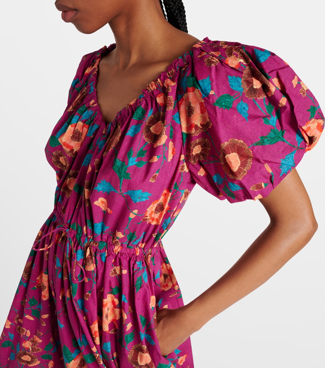 Vestido midi Vika de algodón | Ulla Johnson