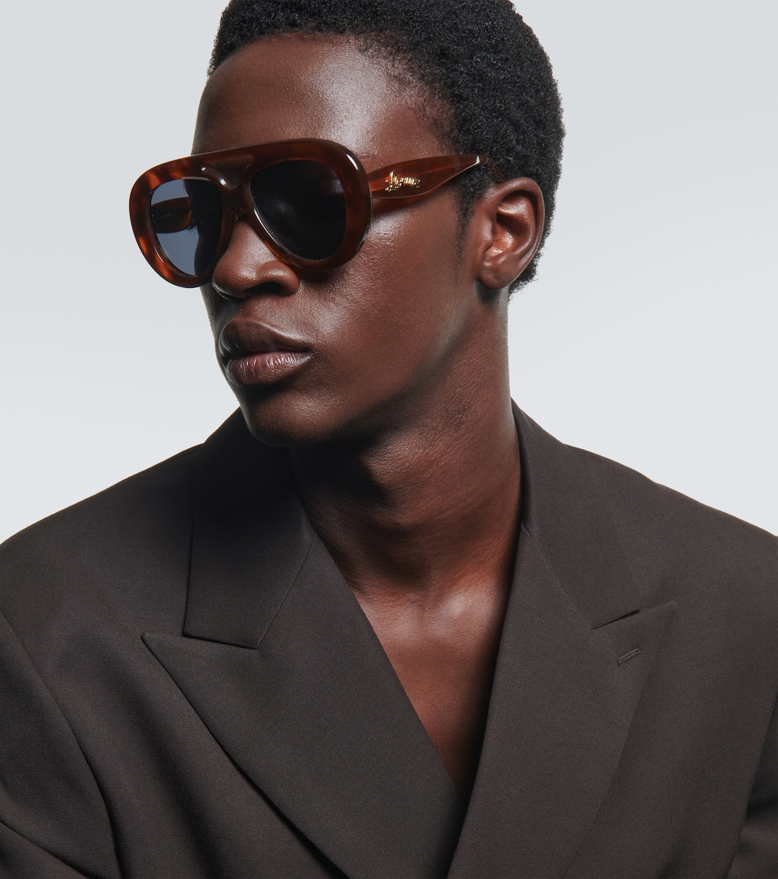 Round Spoiler aviator sunglasses | Loewe