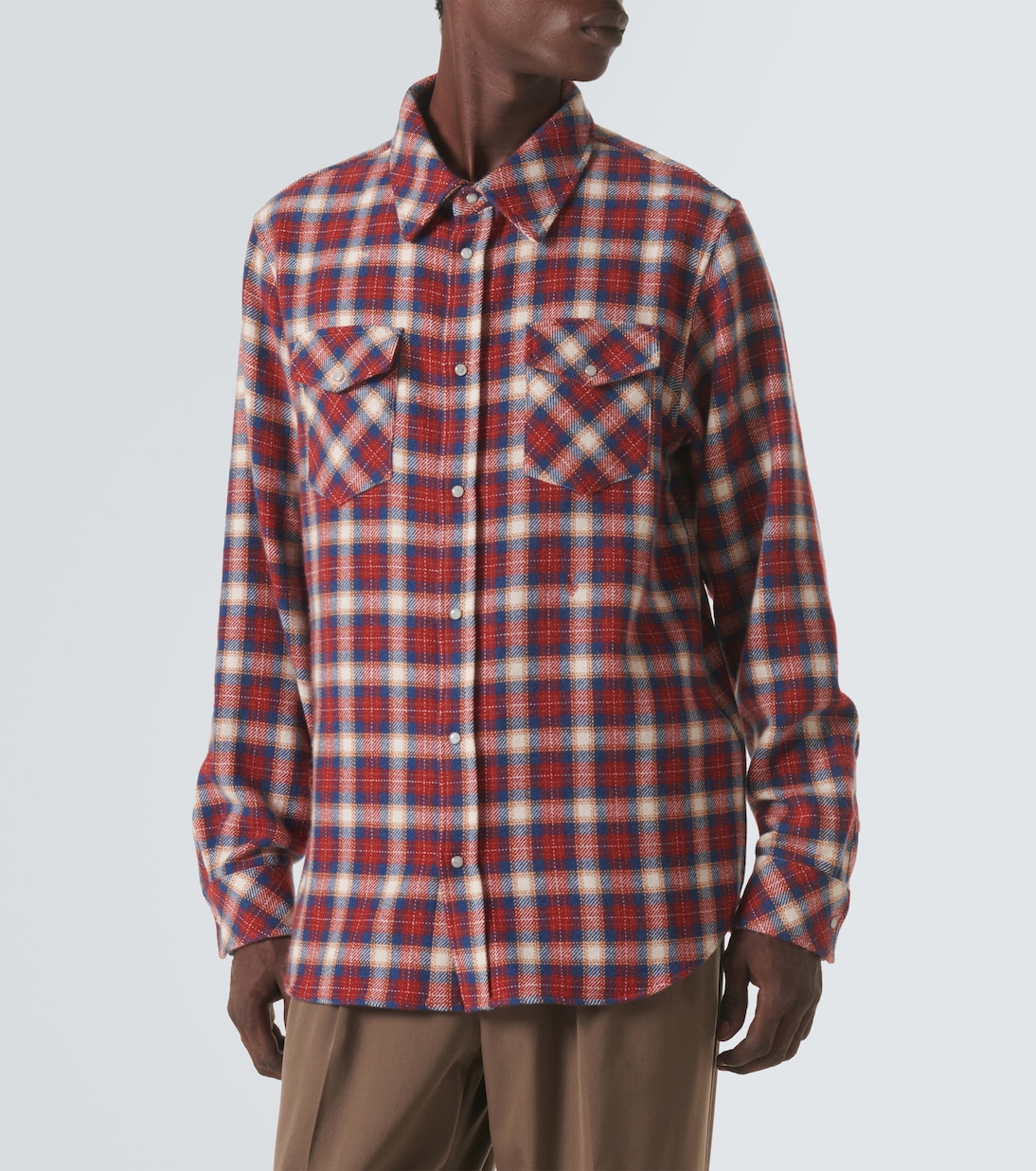 Camicia Ski Santa Fe in cashmere | God's True Cashmere