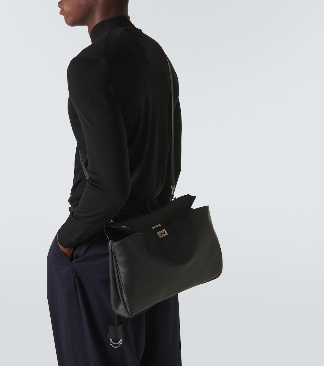 Borsa a spalla Rodeo Medium in pelle | Balenciaga