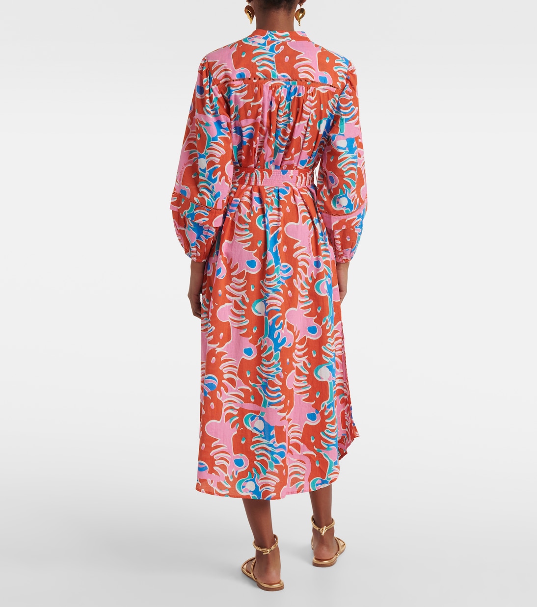 Abito chemisier Cathy in cotone | Poupette St Barth