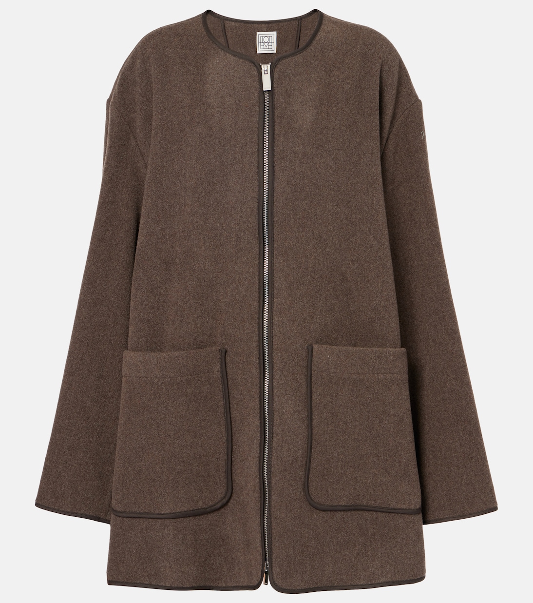 Felted wool-blend jacket | Toteme