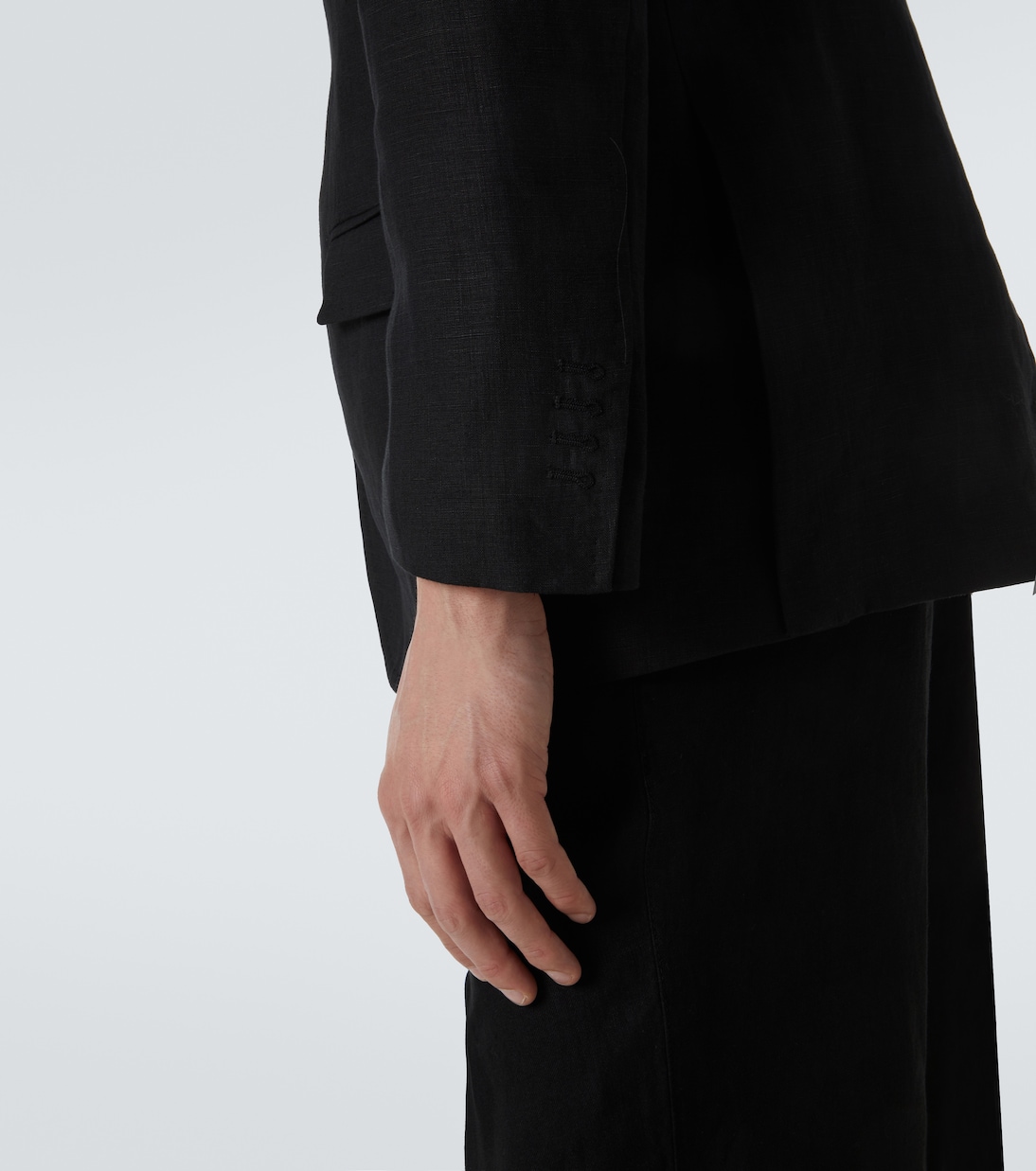 Blazer monopetto in lino | Rubinacci