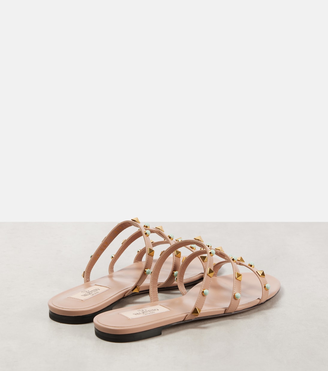 Sandali in pelle con dettagli Rockstud di Valentino Garavani - Stile giovane e moderno