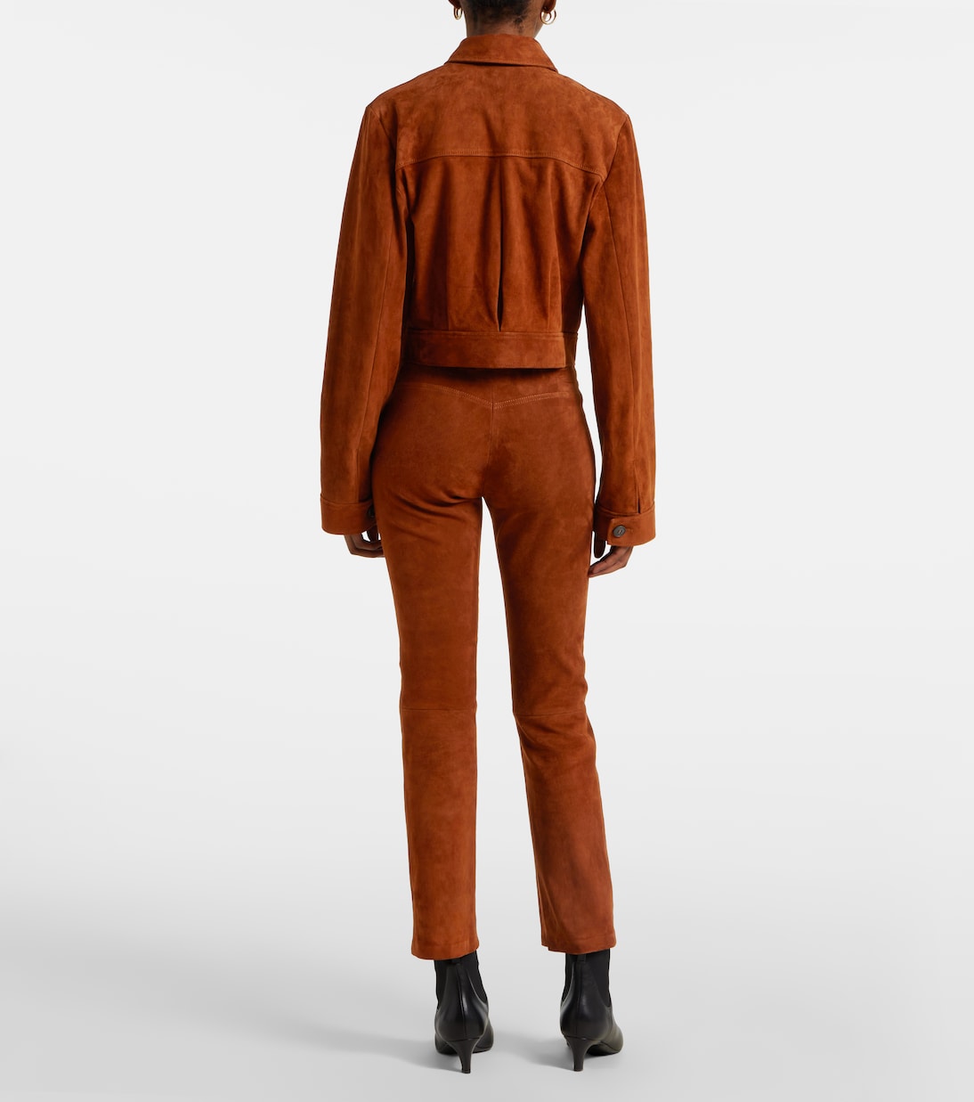 Giacca cropped Leoncino in pelle | Stouls
