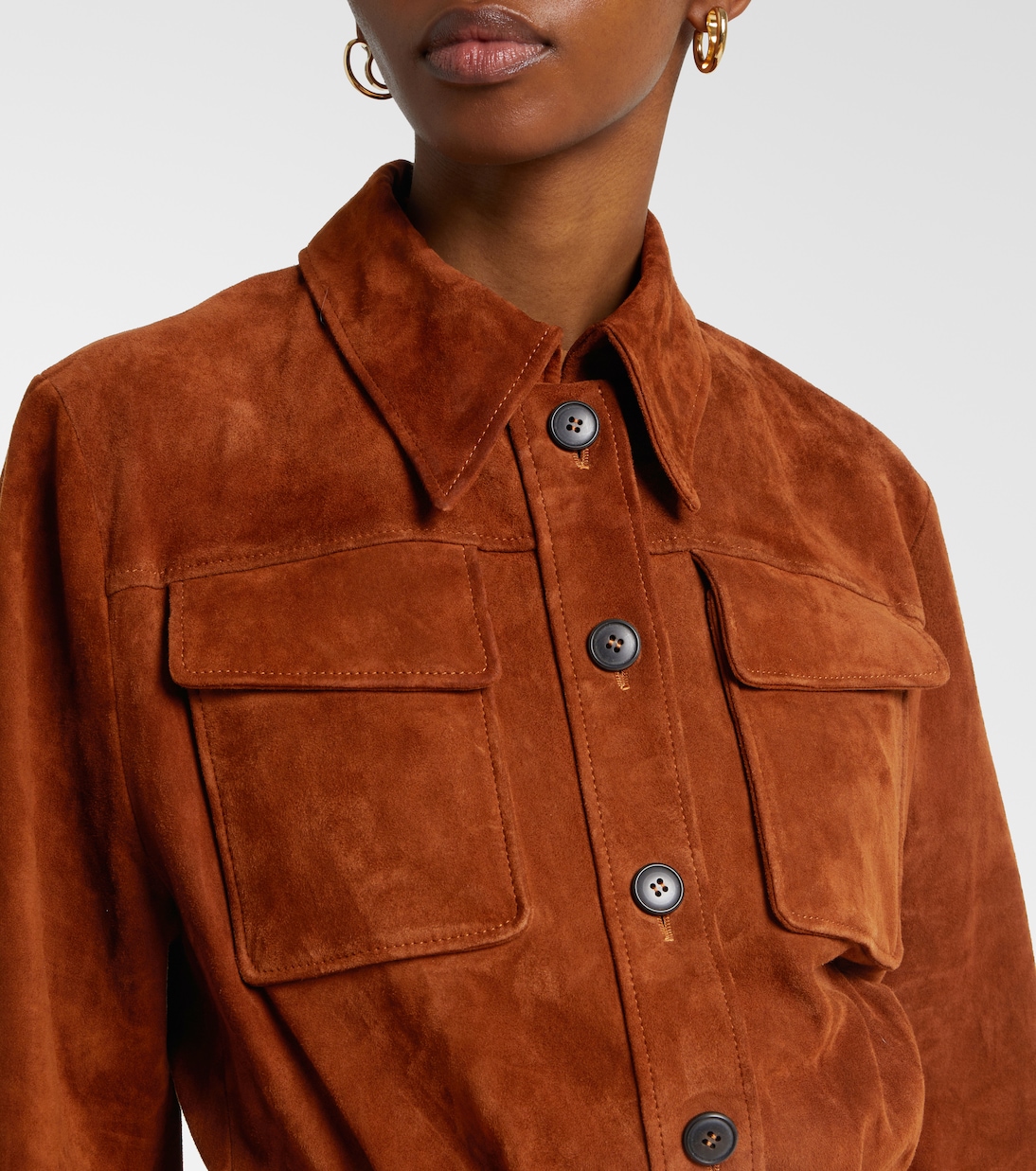 Giacca cropped Leoncino in pelle | Stouls