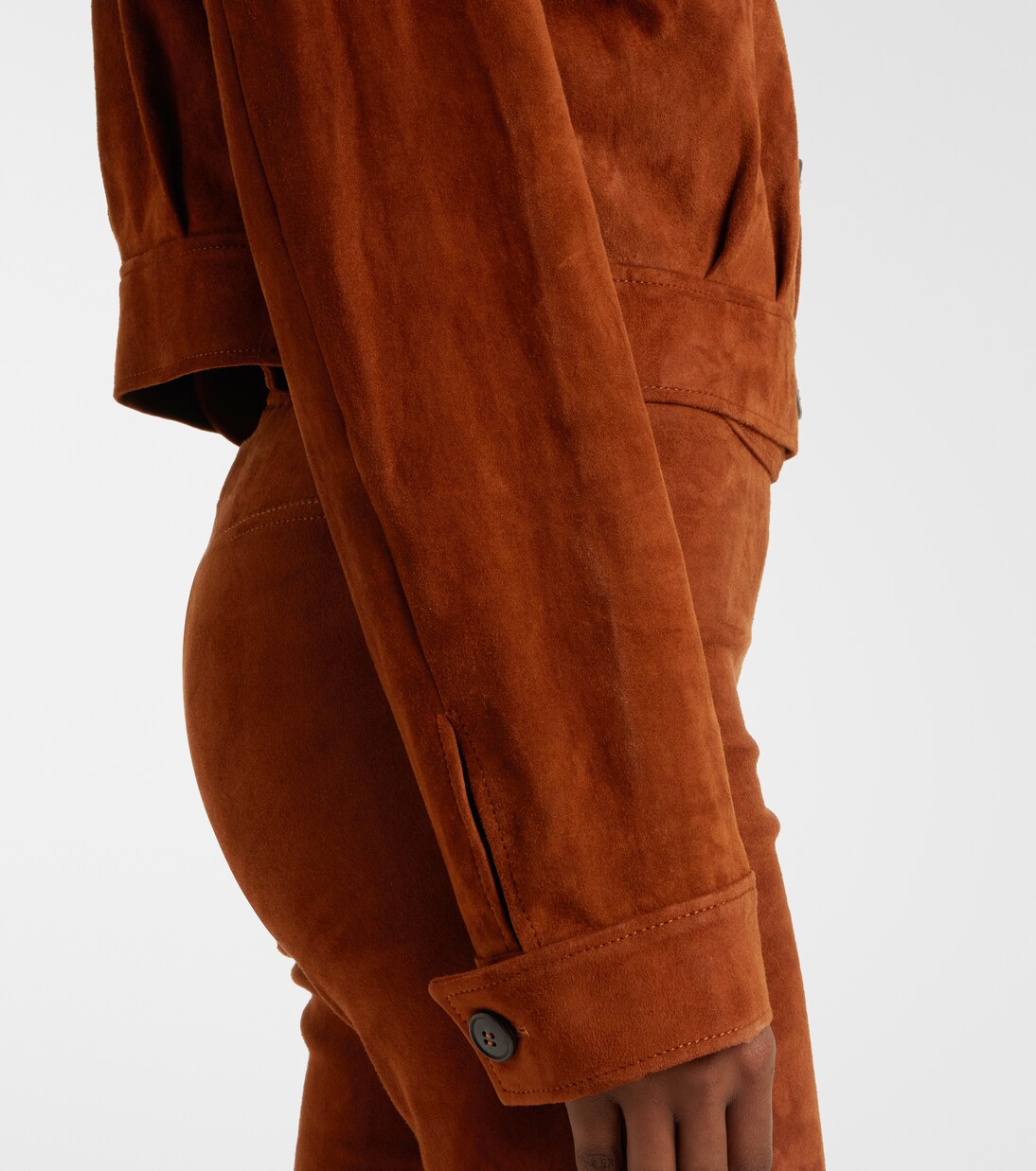 Giacca cropped Leoncino in pelle | Stouls