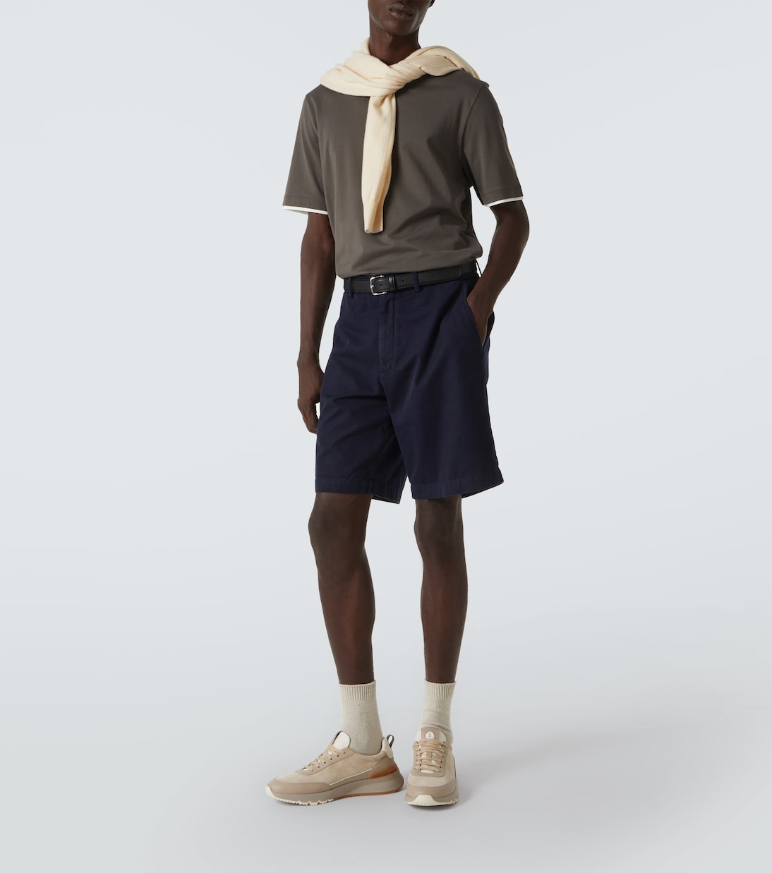 T-shirt in jersey di cotone | Brunello Cucinelli
