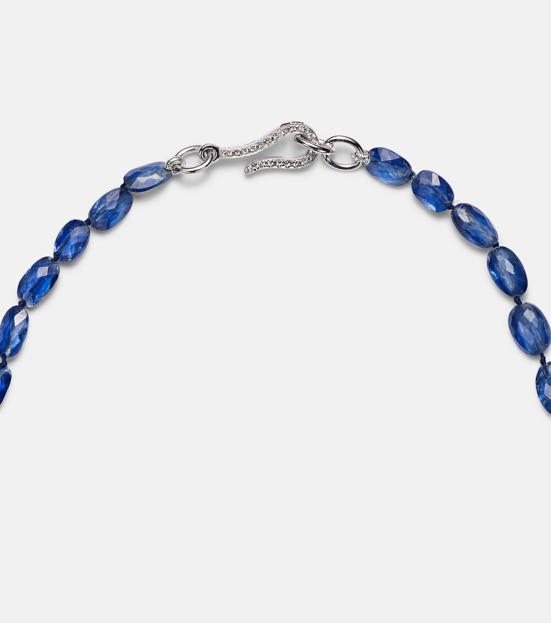 Collier en or blanc 18 ct, perles et diamants | Ileana Makri