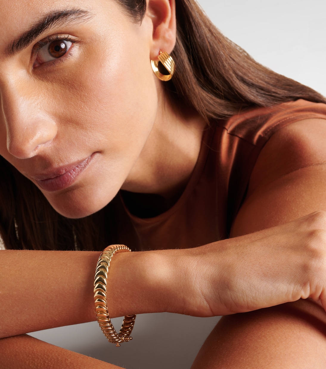 Bracciale in oro 14kt La Scala di Stone and Strand: Eleganza giovane e senza tempo