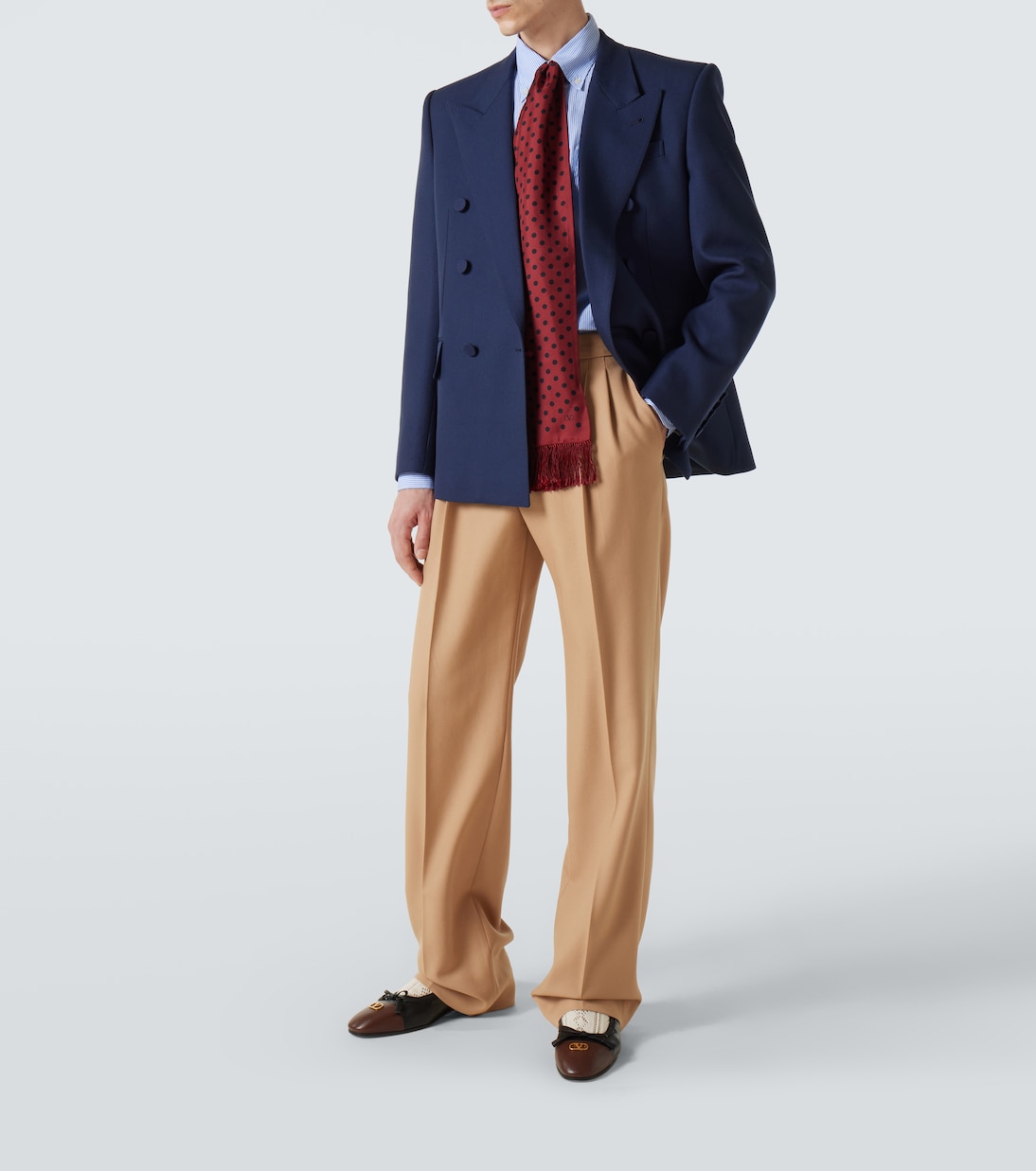 Virgin wool gabardine blazer | Valentino