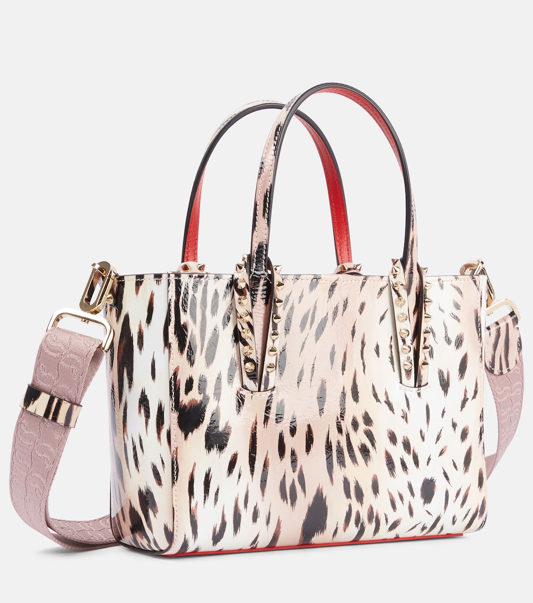 Borsa Cabata Mini in pelle stampata | Christian Louboutin