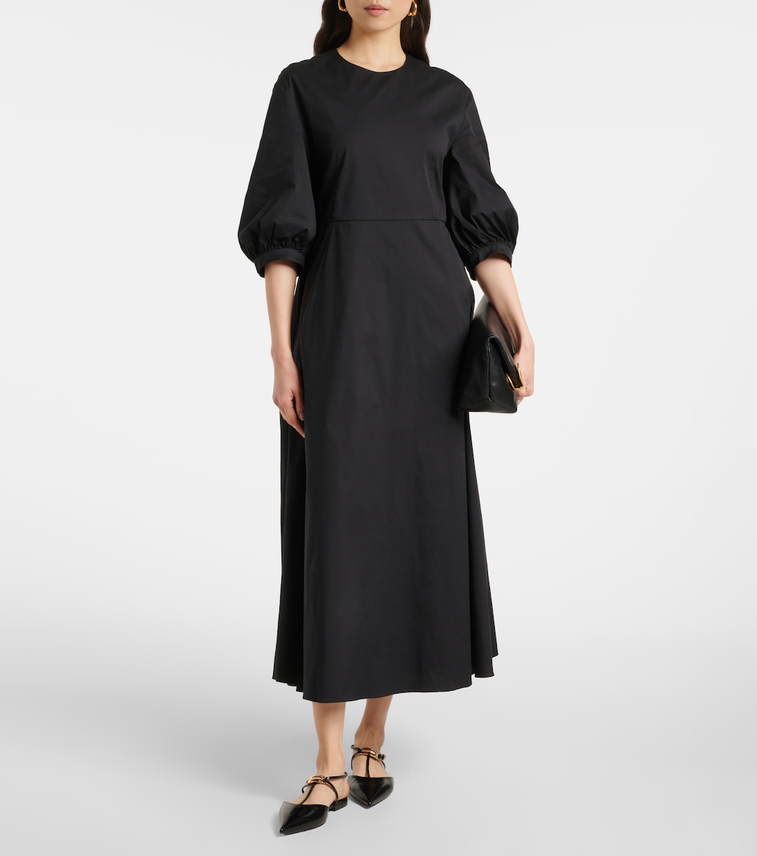 Abito midi Clea in popeline di misto cotone | 'S Max Mara