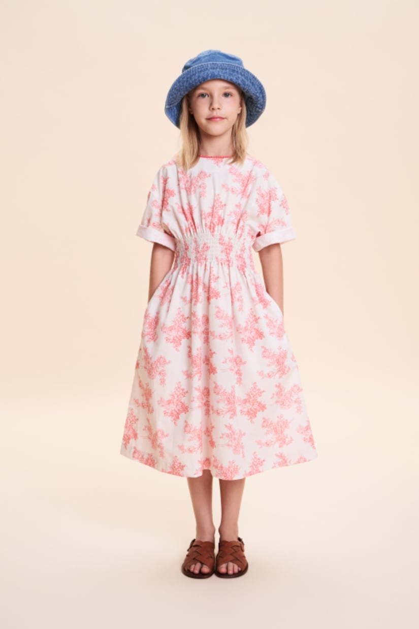 Abito Sia in cotone toile de jouy | C'era Una Volta