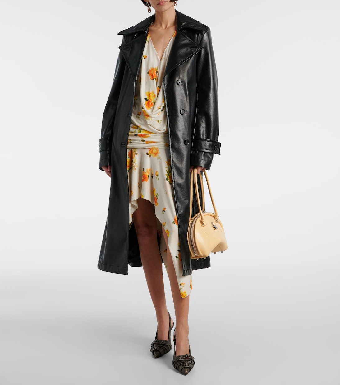Trench in similpelle | Acne Studios
