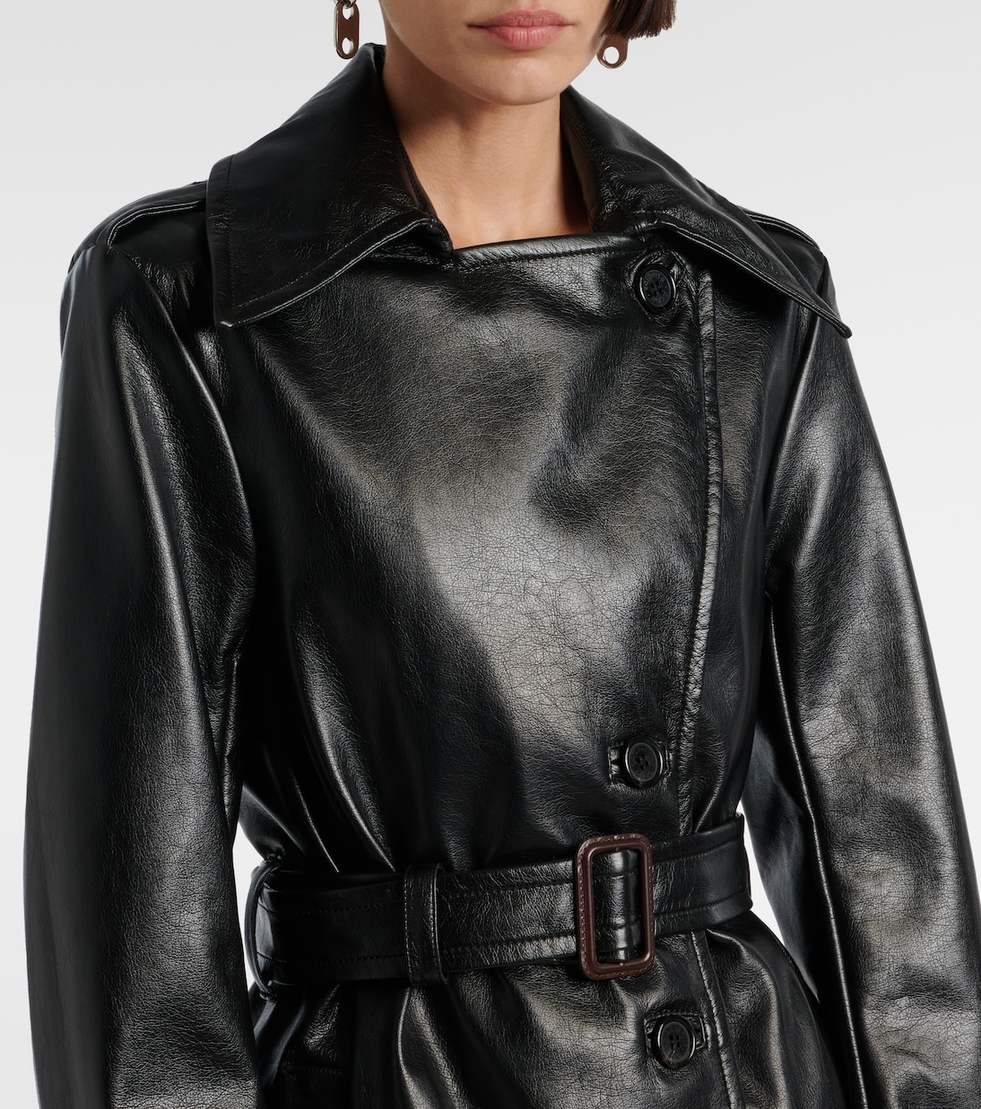 Trench in similpelle | Acne Studios