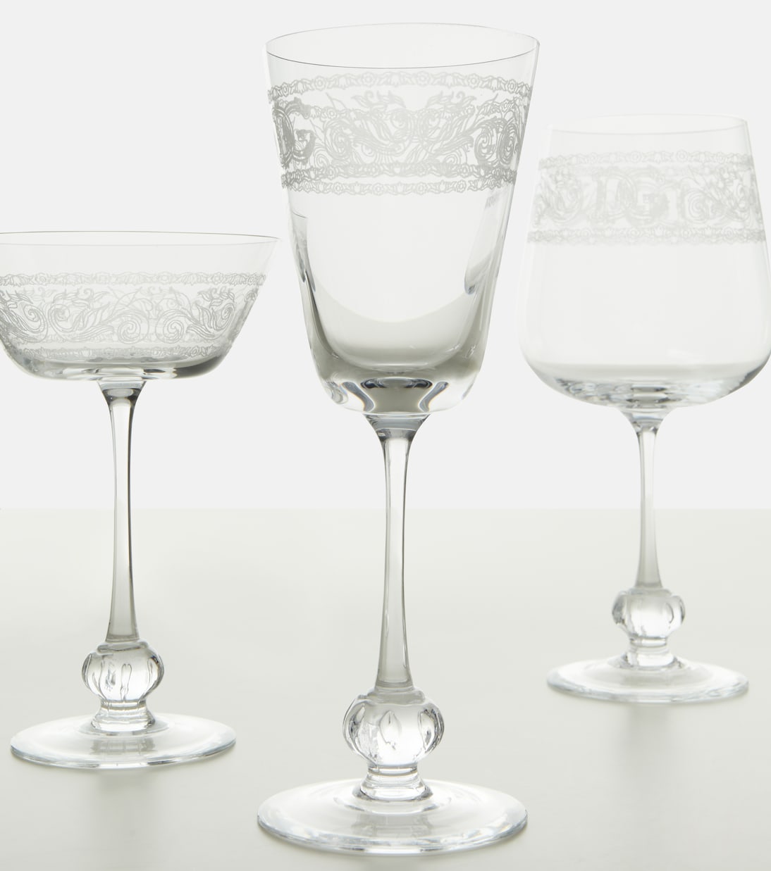 Bicchiere da vino bianco DG | Dolce&Gabbana Casa