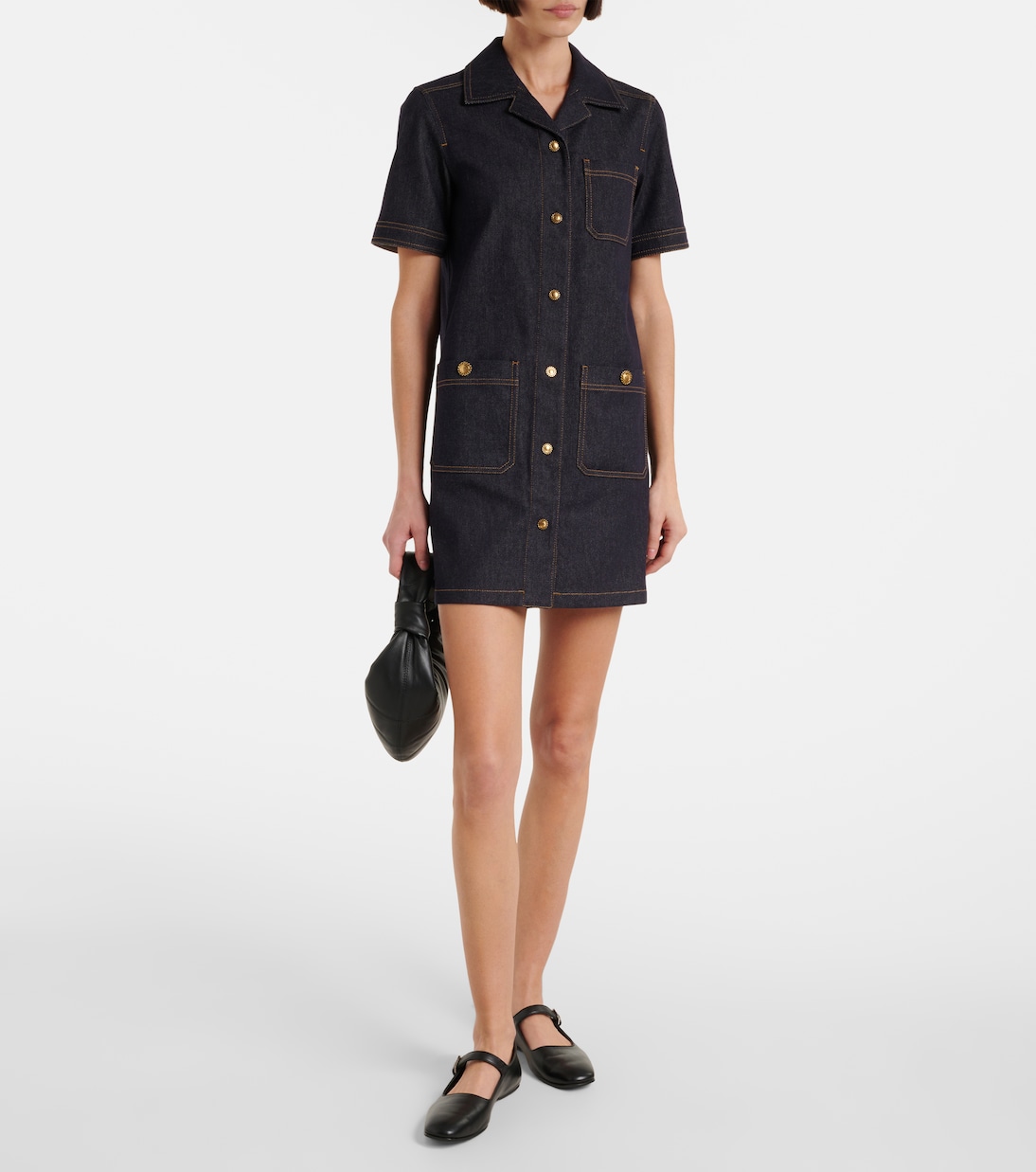 Robe chemise en jean | Moncler