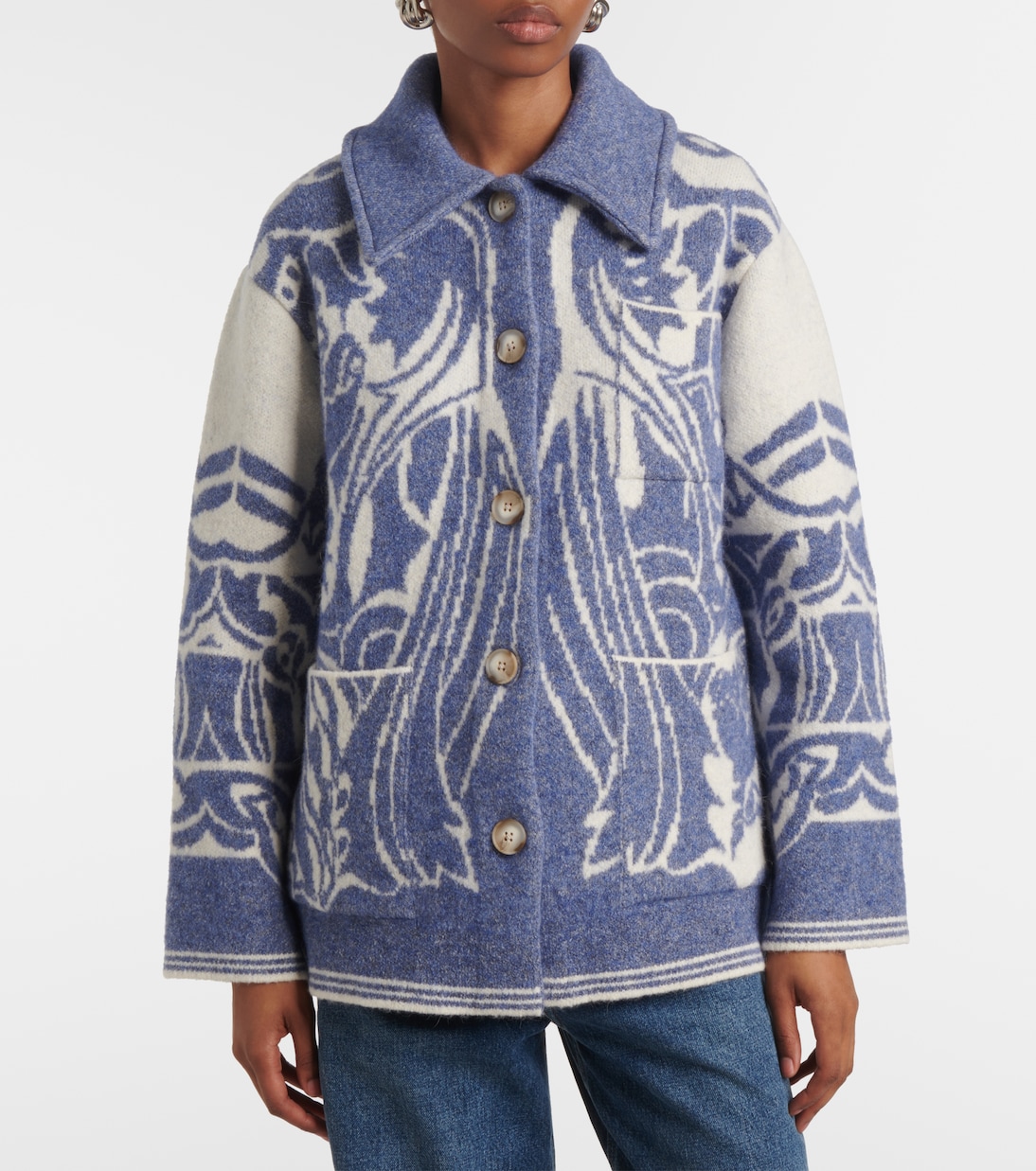 Secret Garden floral jacquard jacket | Dorothee Schumacher