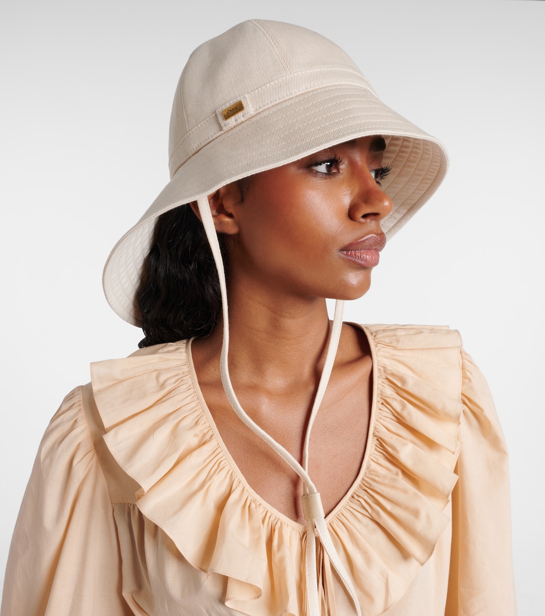 Sombrero de pescador en mezcla de algodón | Chloé