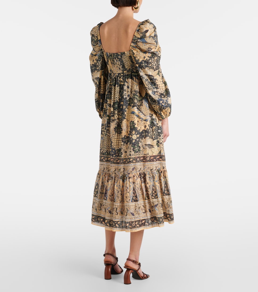 Robe longue Natilda en coton mélangé | Ulla Johnson