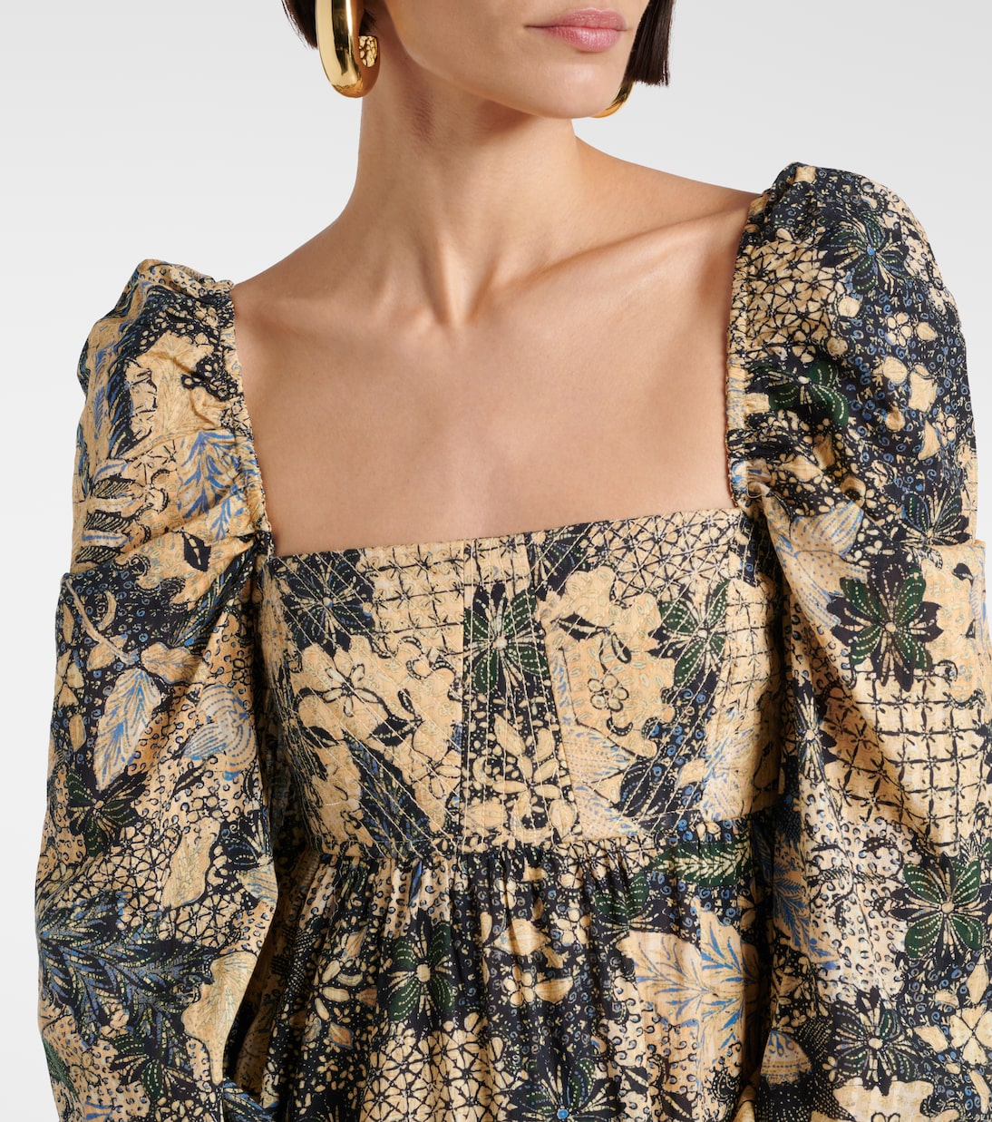 Robe longue Natilda en coton mélangé | Ulla Johnson