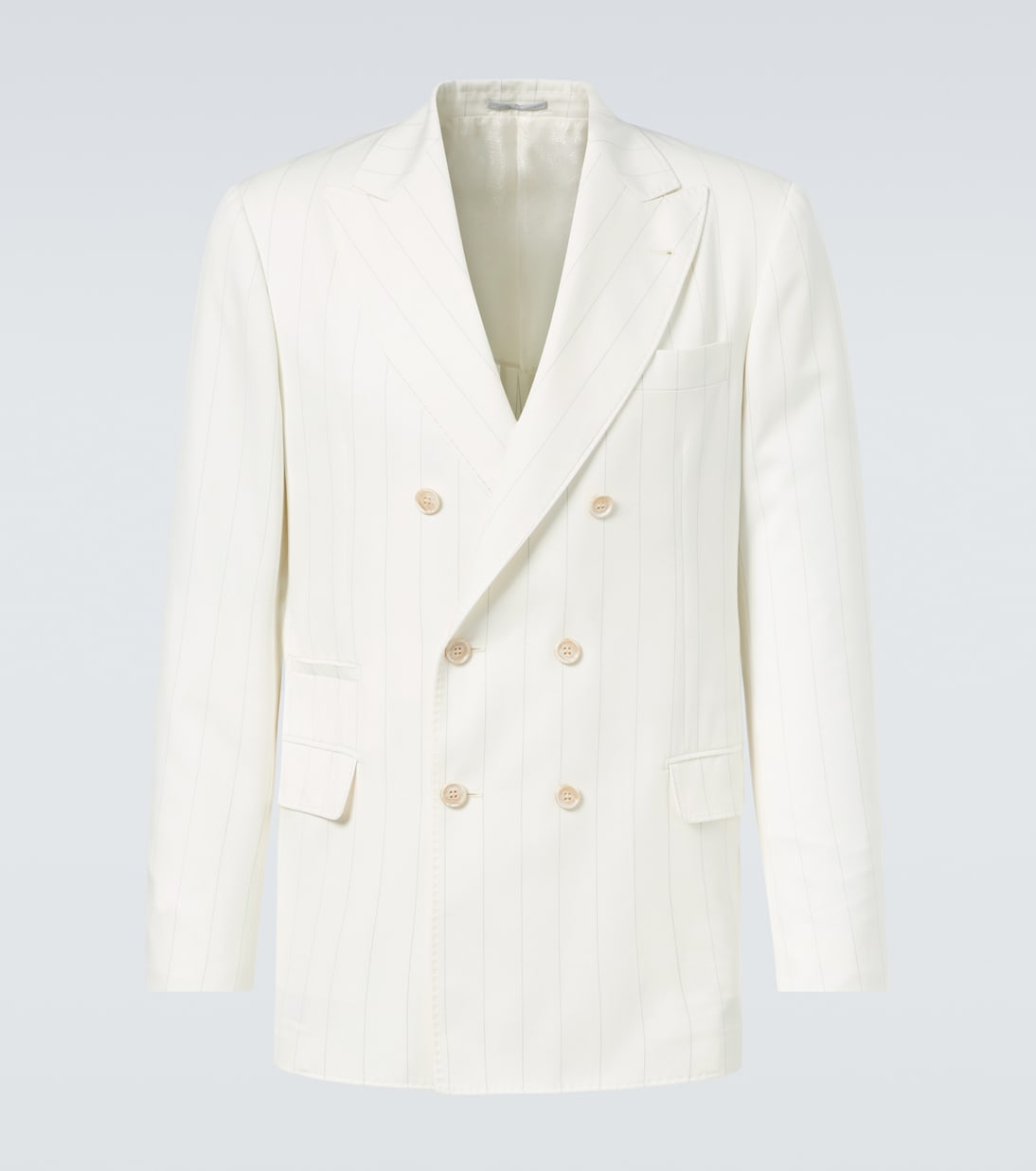 Wool and cotton suit jacket | Brunello Cucinelli