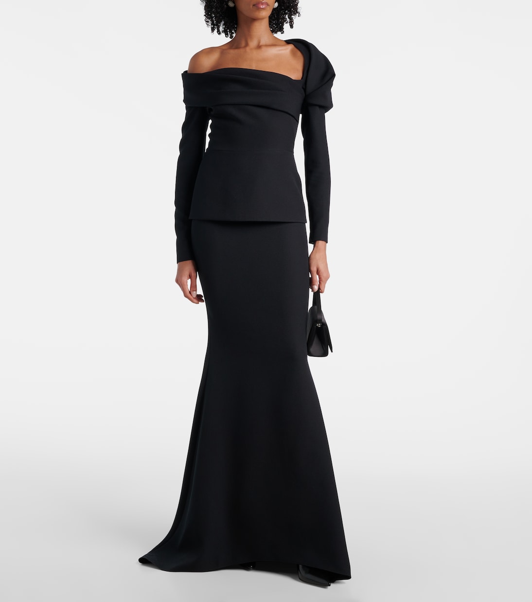 Draped gown | Safiyaa