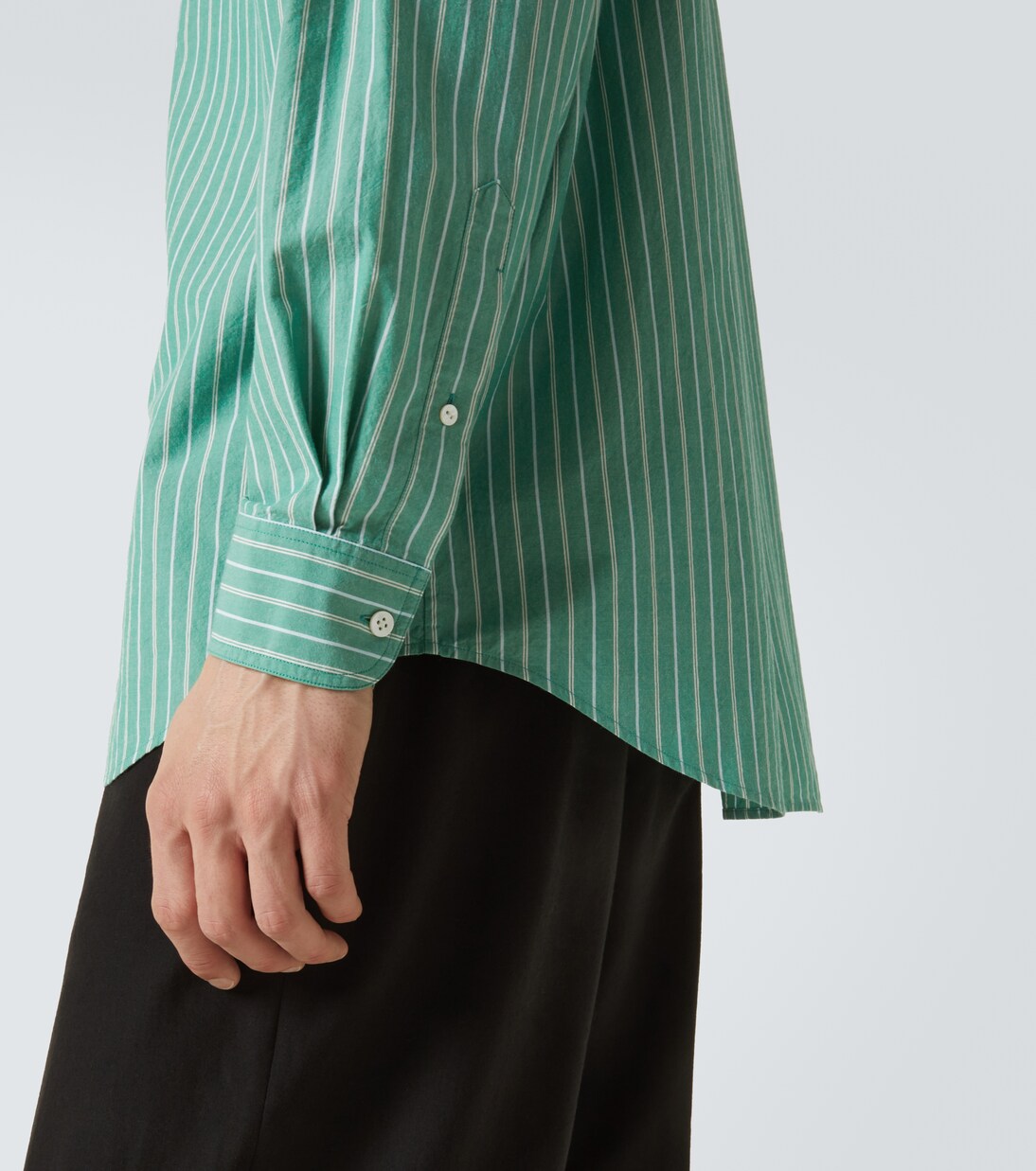 Miller striped cotton shirt | The Row
