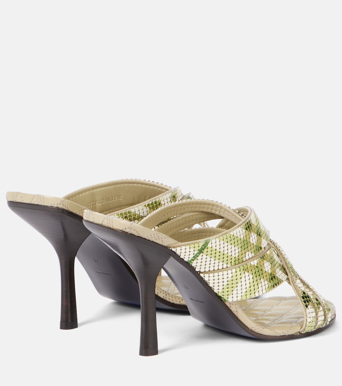 BURBERRY Mule Chic in Check Iconico per Giovani Stile Moderno
