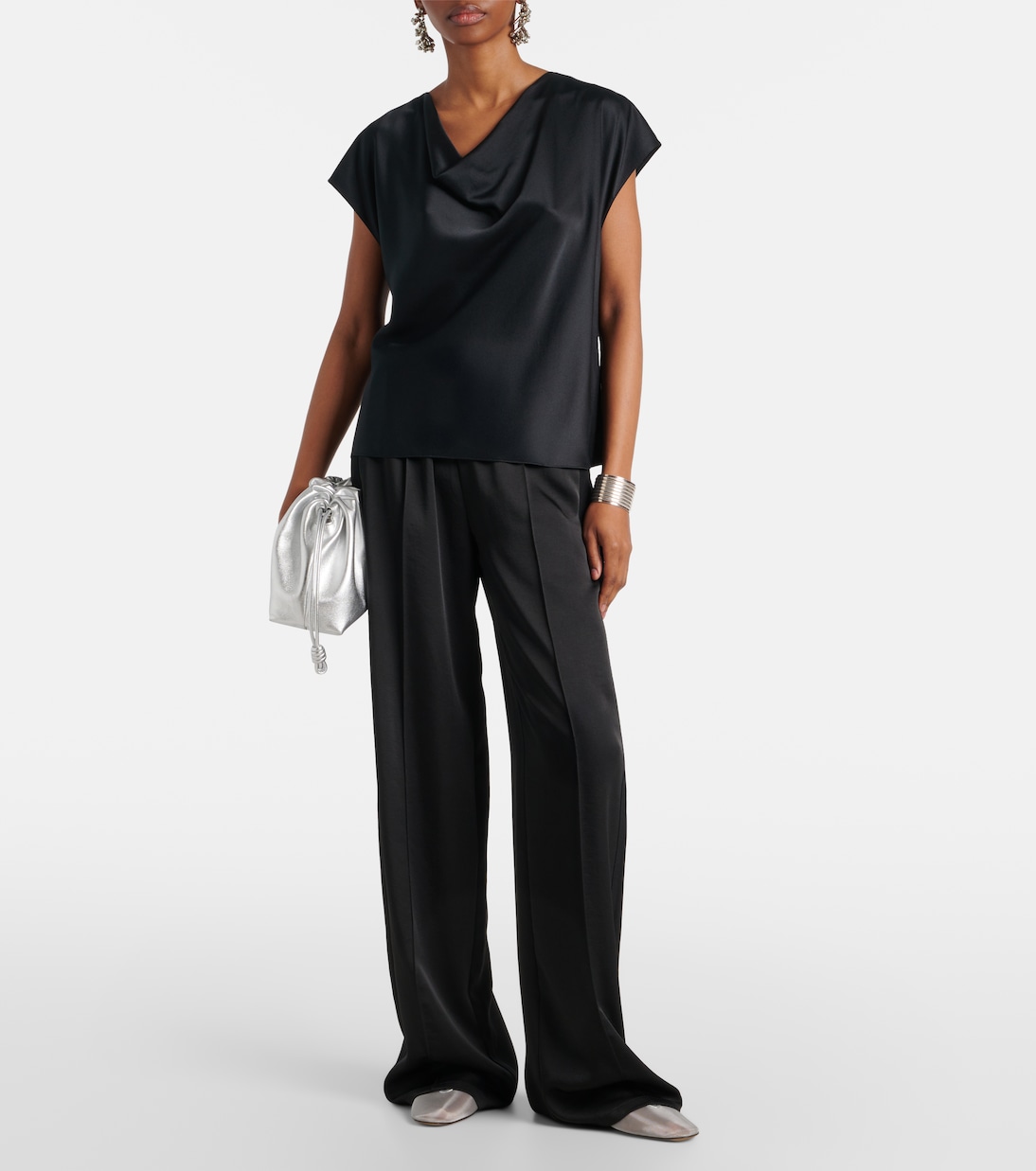 Weite Mid-Rise-Hose  | Vince