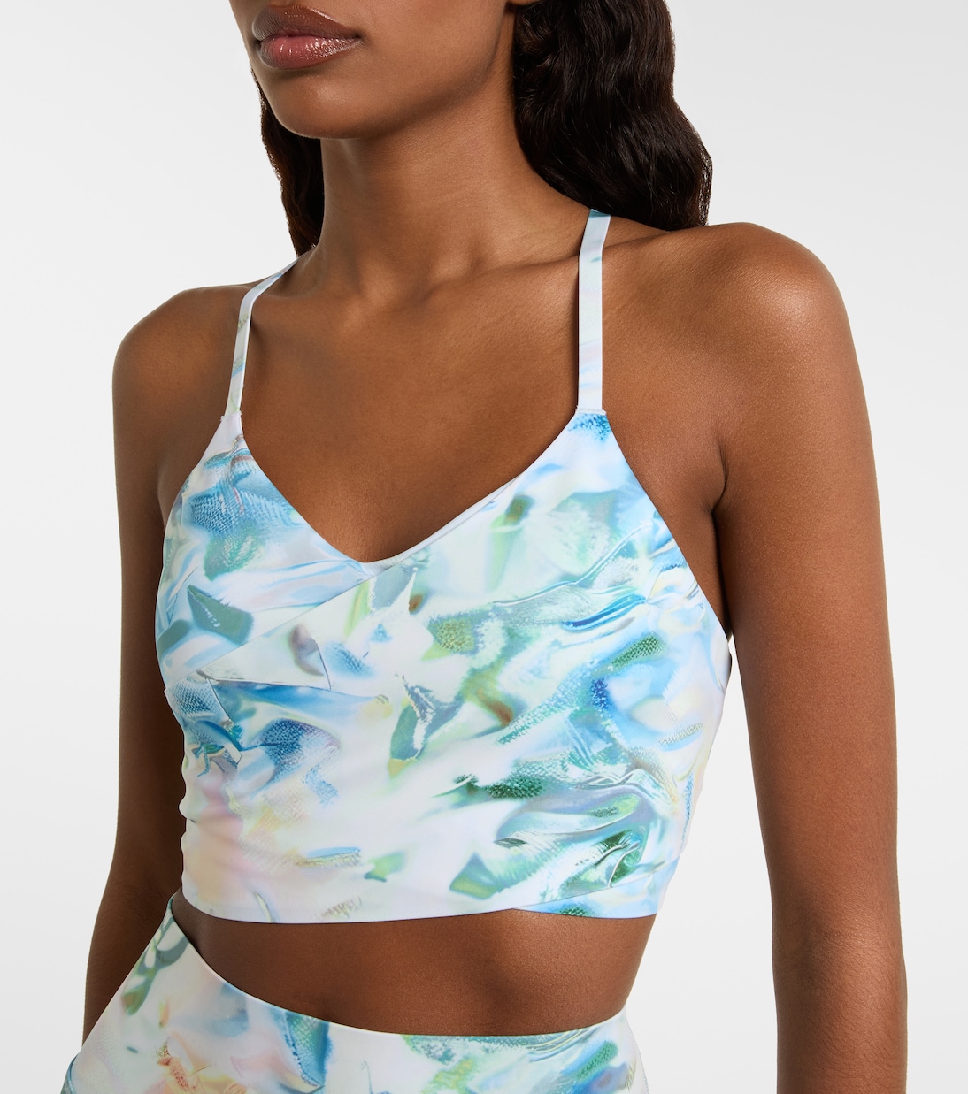 Nike Indy printed sports bra | Nike