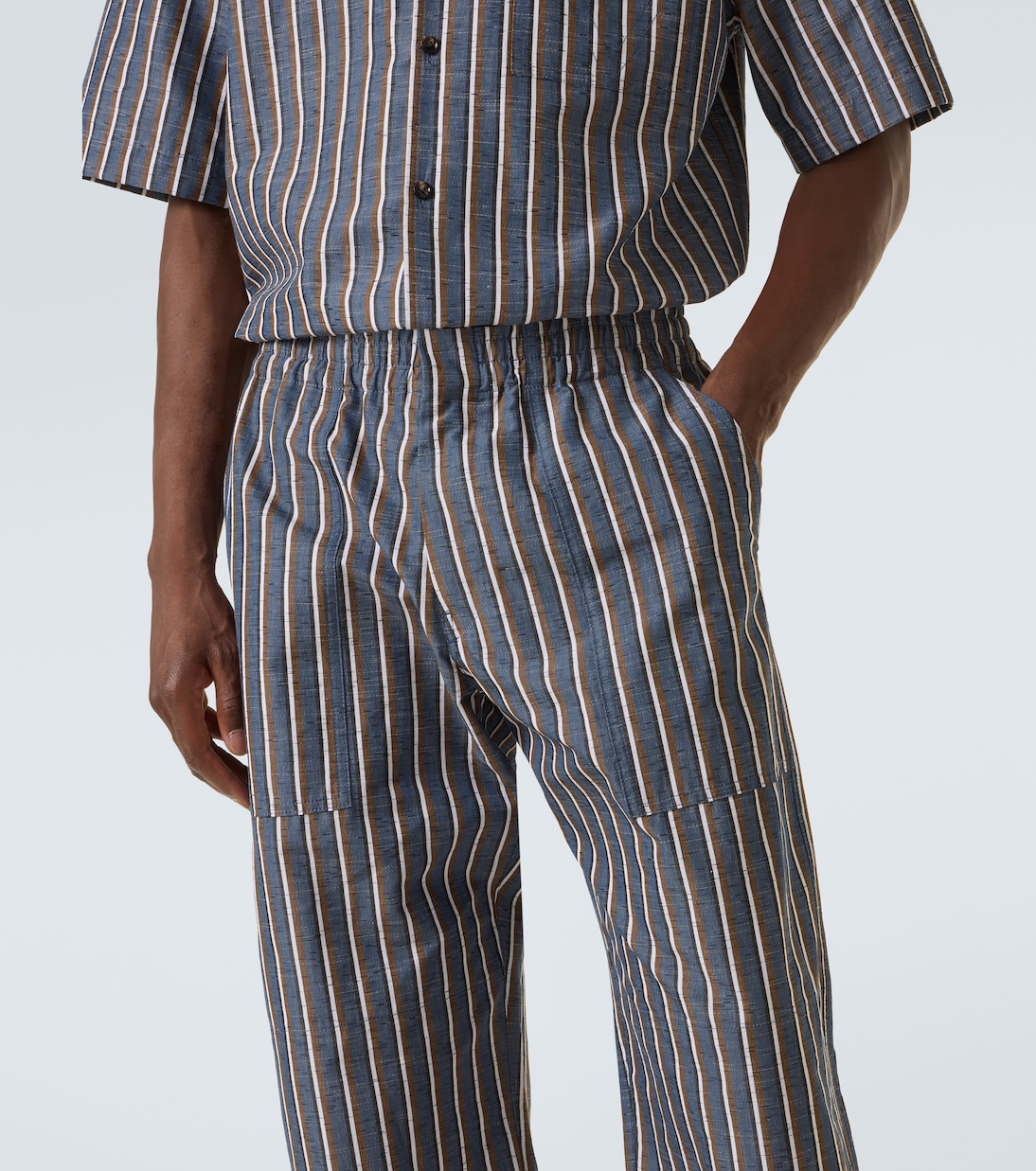 Striped bowling shirt | Bottega Veneta