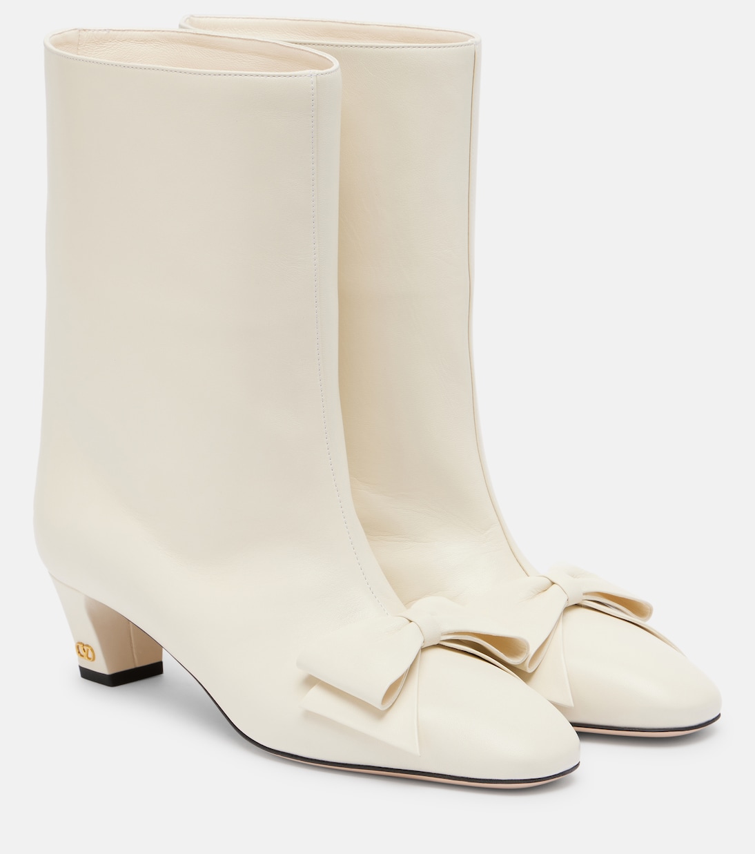 Bowow 45 leather ankle boots | Valentino Garavani