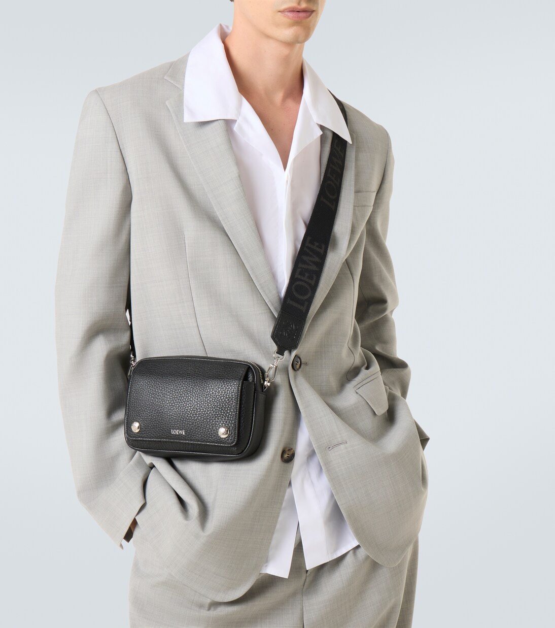 Borsa a tracolla Pebble Small in pelle | Loewe