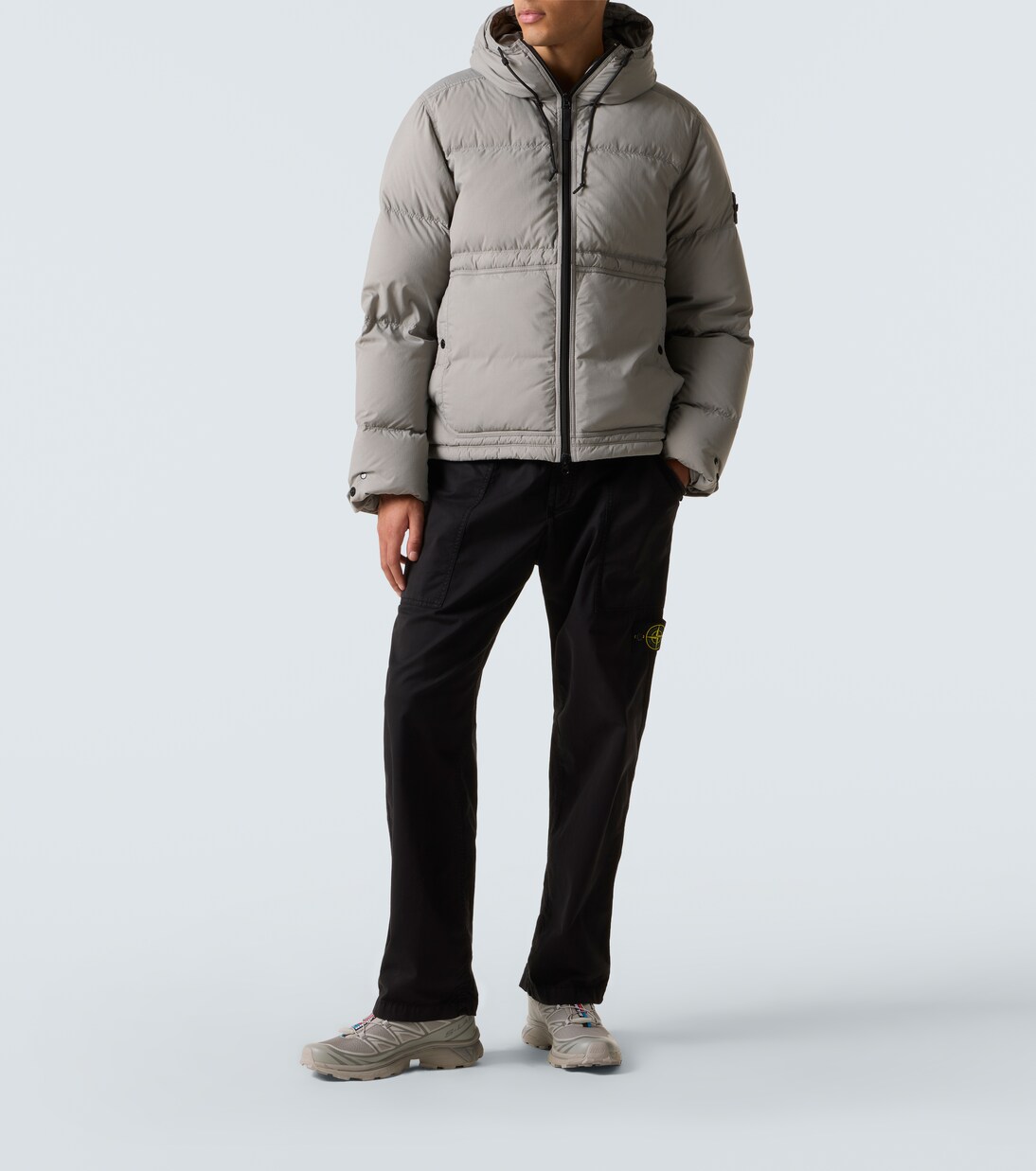 Technical ripstop down jacket | Stone Island